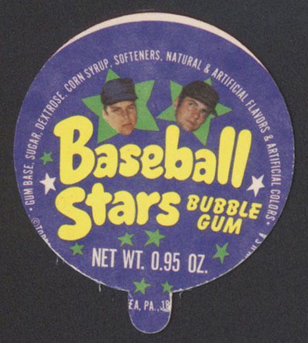 1972 Topps Candy Lid